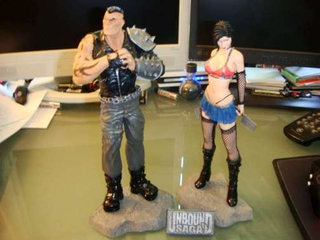 Illustration for article titled Unbound Saga's Lori and Rick In The Plastic Flesh